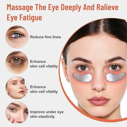 Revita Eyes Rote-Licht-Therapie Augenpads – Tragbare Unteraugen-Massagepads zur Reduzierung von Augenringen und Tränensäcken