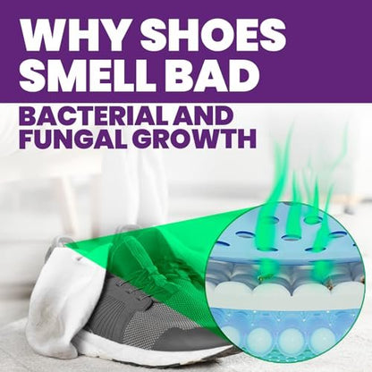 Uncle Todd's Odor Stomp Schuhdeo-Spray 2er-Pack – Bewährter & kraftvoller Enzymspray zur Geruchsbeseitigung in allen Schuhen