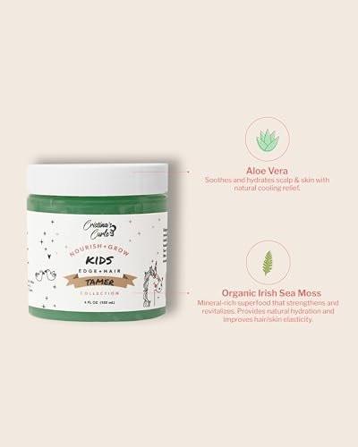 Cristina's Curls Edge Control Gel – Anti-Frizz & Non-Flaking für Locken, Baby Hairs und Flyaways, kindersichere Formel (118 ml)