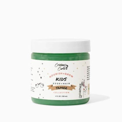 Cristina's Curls Edge Control Gel – Anti-Frizz & Non-Flaking für Locken, Baby Hairs und Flyaways, kindersichere Formel (118 ml)