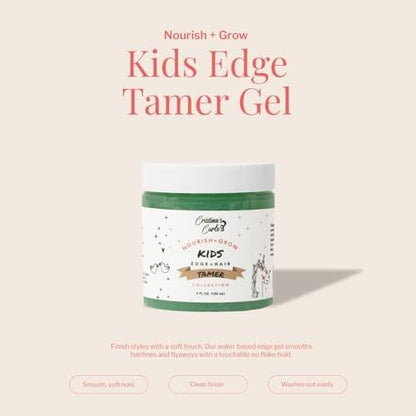 Cristina's Curls Edge Control Gel – Anti-Frizz & Non-Flaking für Locken, Baby Hairs und Flyaways, kindersichere Formel (118 ml)