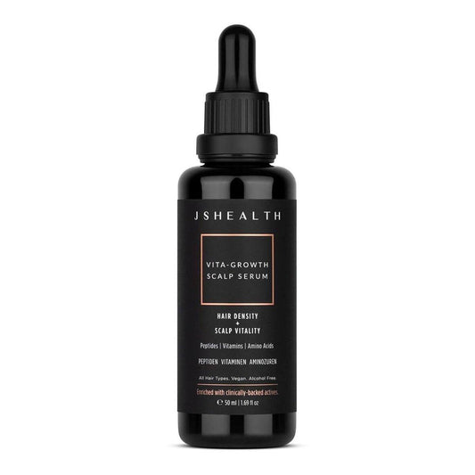 JSHealth Peptide Haarwuchs Scalp Serum für Frauen – 7 klinisch getestete Wirkstoffe mit Capixyl, Capilia Longa, Baicapil – Fördert Haarbindung und -dichte – Vegan, ölfrei (50 ml)