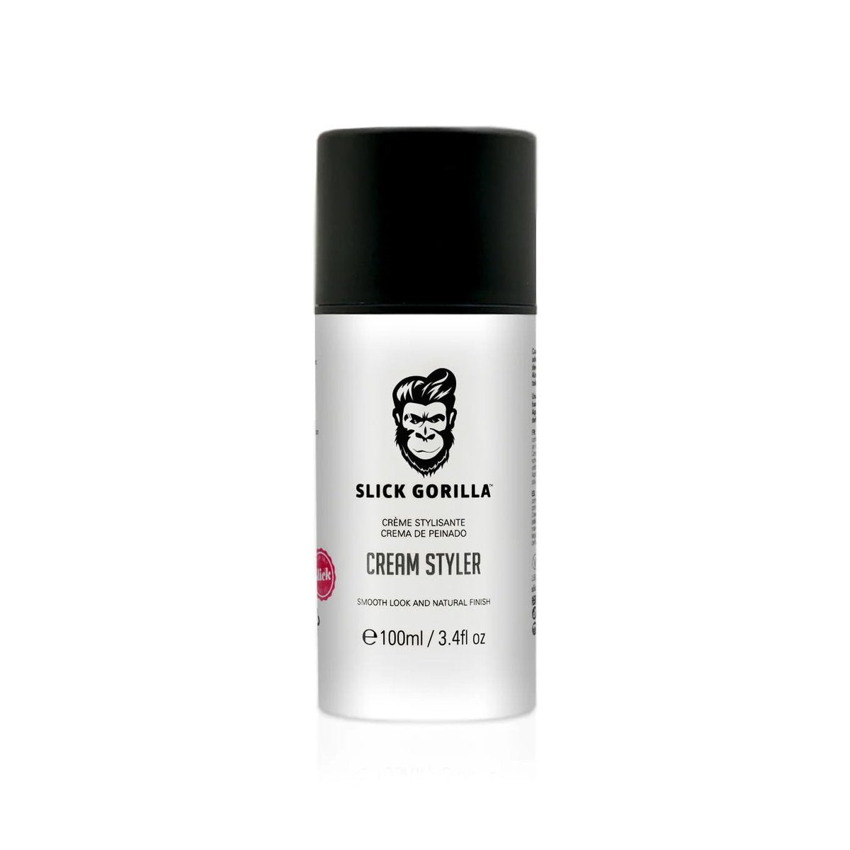 Slick Gorilla Haarstyling-Creme 100 ml | Leichter, flexibler Halt | Glättet Frizz | Natürlicher Matt-Look | Tägliche Pflegecreme für Männer | Leichte, nicht fettende Textur