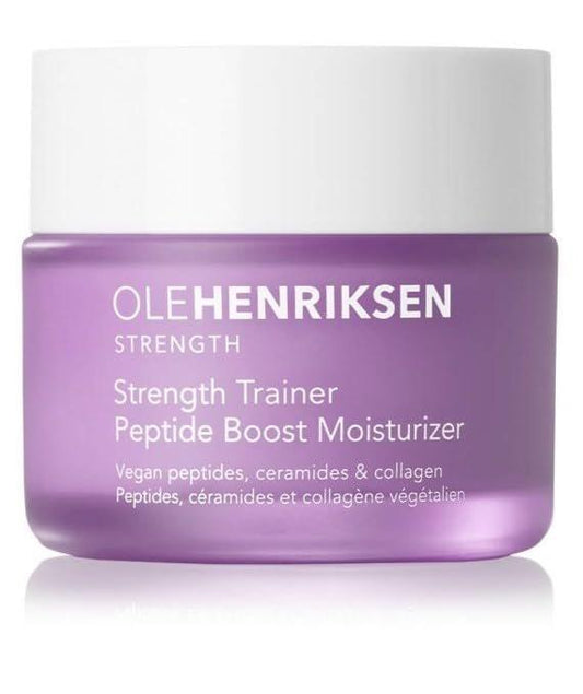 Ole Henriksen Strength Trainer Peptide Boost Gesichtsfeuchtigkeitscreme mit Ceramiden und Kollagen – Volle Größe, 50 ml (1,7 fl oz) – UNBOXED