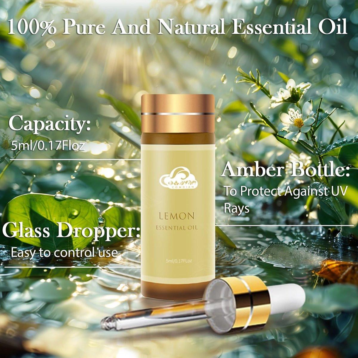 14-teiliges Duft-Essential-Öl-Set – Aromatherapie-Öle für Haut, Diffuser, Haushalt, Luftbefeuchter, Wäsche, Kerzenherstellung – Teebaum, Sandelholz, Lavendel, Vanille, Eukalyptus und mehr (je 5 ml)