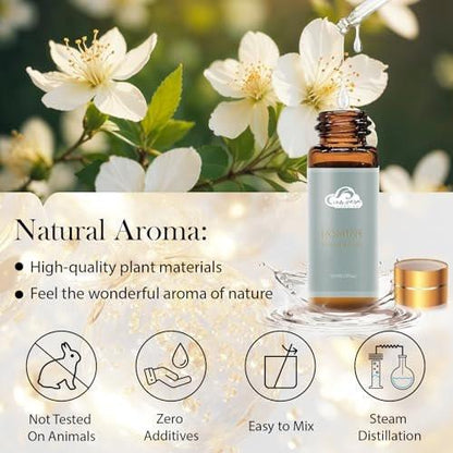 14-teiliges Duft-Essential-Öl-Set – Aromatherapie-Öle für Haut, Diffuser, Haushalt, Luftbefeuchter, Wäsche, Kerzenherstellung – Teebaum, Sandelholz, Lavendel, Vanille, Eukalyptus und mehr (je 5 ml)