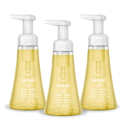 Method Schaumhandseife, Zitrone + Freesie, 10 fl oz, 3er-Pack