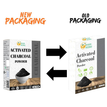 Herbs Botanica Aktivkohlepulver 100 % Lebensmittelqualität aus Bambus – 57 g für Backen, Seifenherstellung, Gesichtsmasken & DIY Hautpflege