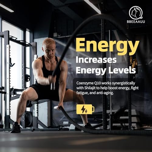 BBEEAAUU Shilajit für Männer mit Sea Moss & Ashwagandha – 12-in-1 Himalaya-Shilajit-Kapseln mit Coenzym Q10, Fulvinsäure & Huminsäure, Löwenmähne, Unterstützt Energie & Immunität, 120 Kapseln