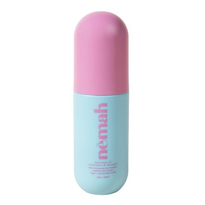 Nemah Kids Leave-In Conditioner & Entwirrspray – Sanfte Pflege mit Squalan, Kokosöl und Rosmarin für geschmeidiges, frizzfreies Haar (118 ml)