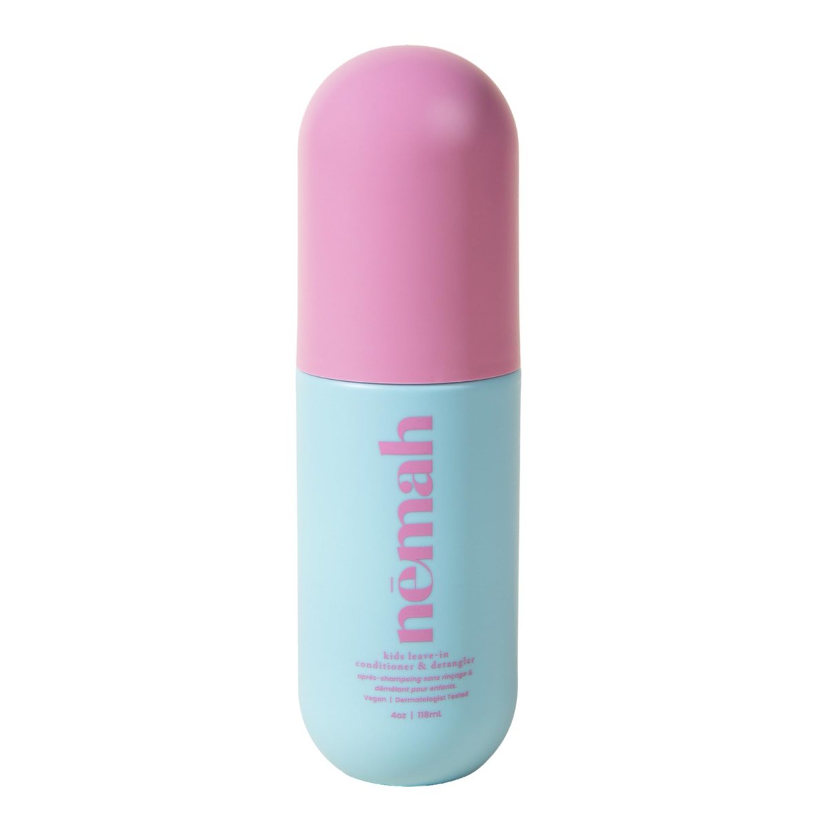 Nemah Kids Leave-In Conditioner & Entwirrspray – Sanfte Pflege mit Squalan, Kokosöl und Rosmarin für geschmeidiges, frizzfreies Haar (118 ml)