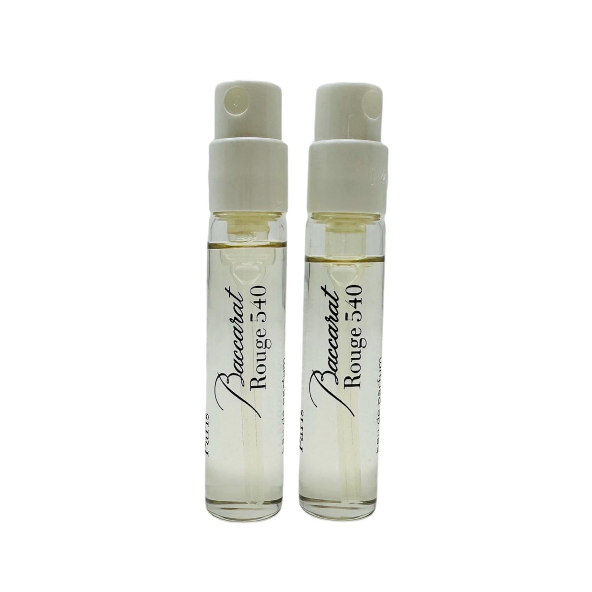 In1mart 2x Baccarat Rouge 540 Eau De Parfum Probe-Vial 0,06 fl.oz/ 2ml