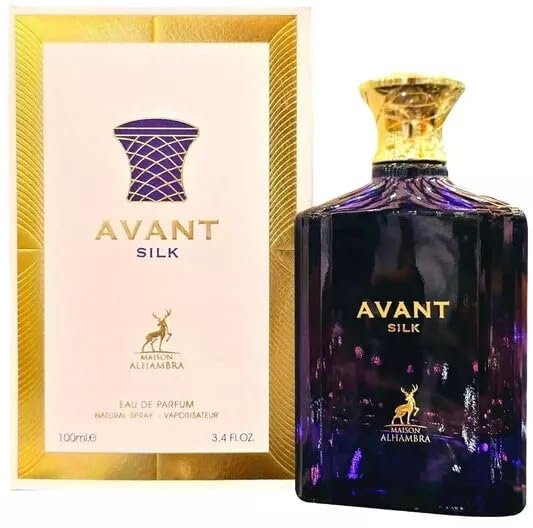Maison Alhambra Avant Silk Eau de Parfum für Unisex – 100 ml (3,4 fl oz)