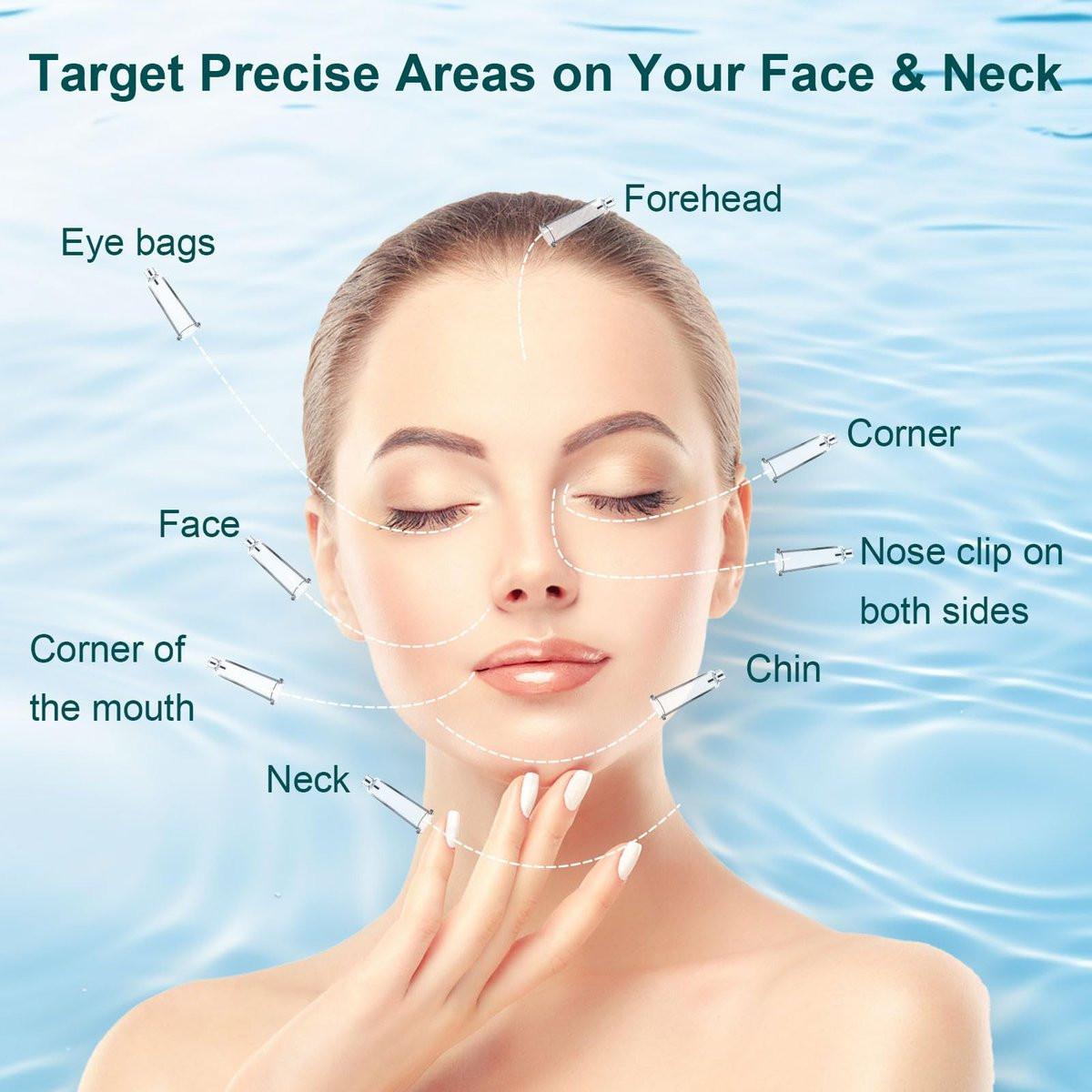 Elektrisches Gesichts-Cupping-Set für das Gesicht mit Doppelbecher-Nutzung – 3-in-1 Gesichts-Cupping, Gua Sha & Massage-Tools für die Hautpflege – Multifunktionaler Gesichts-, Hals- und Augen-Cupping-Massagegerät gegen Falten, 3 Modi, 9 Stufen