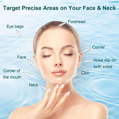 Elektrisches Gesichts-Cupping-Set für das Gesicht mit Doppelbecher-Nutzung – 3-in-1 Gesichts-Cupping, Gua Sha & Massage-Tools für die Hautpflege – Multifunktionaler Gesichts-, Hals- und Augen-Cupping-Massagegerät gegen Falten, 3 Modi, 9 Stufen