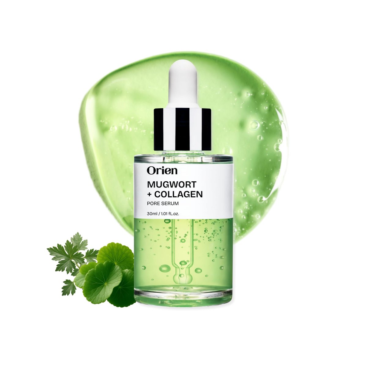 Orien Mugwort Beifuß Collagen Porenserum 30 ml – Verfeinerndes Gesichtsserum mit Beifuß und Kollagen