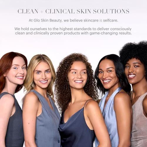 Glo Skin Beauty Bio-Renew EGF Neck Cream - Halscreme mit epidermalen Wachstumsfaktoren für Hals und Dekolleté, reduziert Falten, feine Linien, schlaffe und faltige Haut
