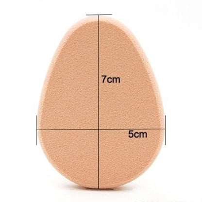 5er-Pack Beige Make-up Schwamm – Superweicher Kosmetikschwamm für nahtloses Foundation-Auftragen, wiederverwendbar & waschbar