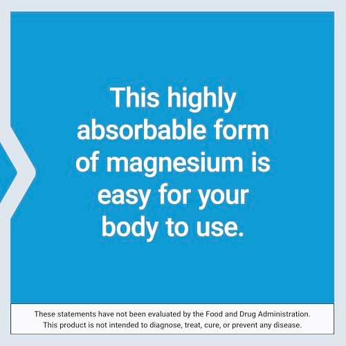 Life Extension Magnesium Glycinat – Herzgesundheit, Knochen, Nerven & Muskeln, hoch bioverfügbar, glutenfrei, nicht-GVO, vegetarisch, 90 Kapseln