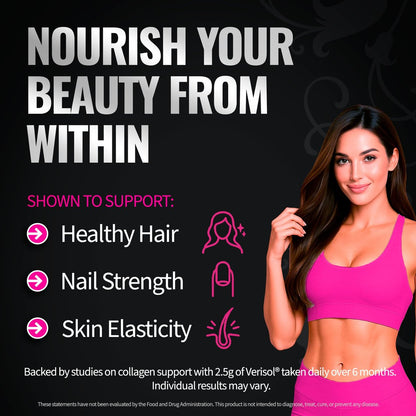 Bold Buns Creatine für Frauen – Supplement mit Kollagen & BCAA – Unterstützt Muskelaufbau, Regeneration, Hautelastizität, gesundes Haar & Nägel (30 Portionen, ungesüßt)