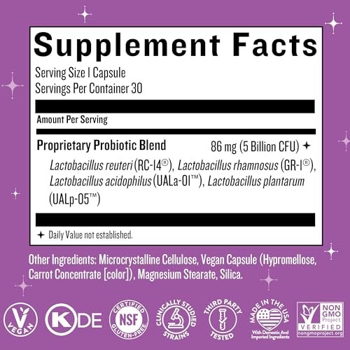 Legendairy Milk Smitten Kitten™ - Vaginale Probiotika für Frauen - Klinisch getestete Lactobacillus Reuteri für die vaginale Gesundheit - Unterstützt pH-Gleichgewicht, Flora und Harnwegsgesundheit