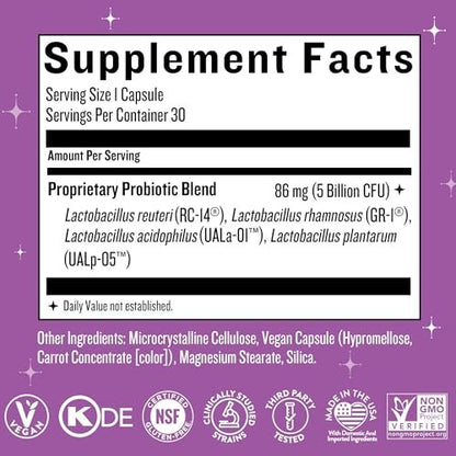 Legendairy Milk Smitten Kitten™ - Vaginale Probiotika für Frauen - Klinisch getestete Lactobacillus Reuteri für die vaginale Gesundheit - Unterstützt pH-Gleichgewicht, Flora und Harnwegsgesundheit