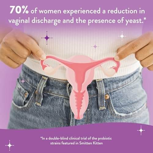 Legendairy Milk Smitten Kitten™ - Vaginale Probiotika für Frauen - Klinisch getestete Lactobacillus Reuteri für die vaginale Gesundheit - Unterstützt pH-Gleichgewicht, Flora und Harnwegsgesundheit