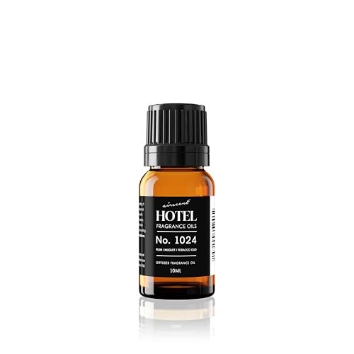 AirScent Hotel Diffuser Oil No. 1024 – Inspiriert vom JW M Hotel – Plum Muguet Tobacco Oud – Hotel Duft Dupe – Premium Duftöl für Ultraschall- und Wasserlose Diffuser sowie DIY – 10 ml, 0,34 fl oz