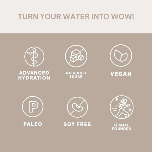 Cure Hydration Pflanzliches Elektrolyt-Getränkepulver | Ohne Zuckerzusatz | Dehydrierungslinderung | Kokoswasserpulver | FSA-HSA-fähig | Nicht-GMO, Vegan | 8 Beutel – Tropical Punch