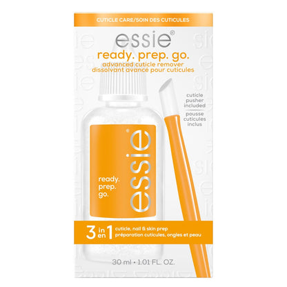 essie Nagelpflege Cuticle Remover, vegane Formel, Ready. Prep. Go. Advanced Cuticle Softener, 29,6 ml