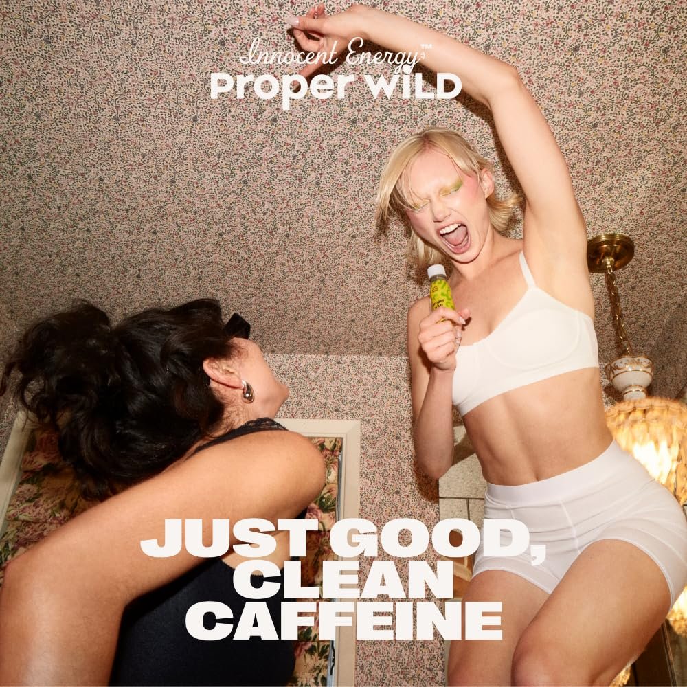 Proper Wild Vegane Energy Shots mit L-Theanin & Bio-Koffein – Cleaner pflanzlicher Energydrink, glutenfrei, zuckerfrei, Geschmackspaket Favorite, 6er-Pack à 74 ml