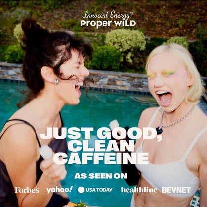 Proper Wild Vegane Energy Shots mit L-Theanin & Bio-Koffein – Cleaner pflanzlicher Energydrink, glutenfrei, zuckerfrei, Geschmackspaket Favorite, 6er-Pack à 74 ml