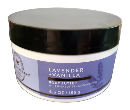 Bath & Body Works Lavender Vanilla Aromatherapie Körperbutter 6,5 Unzen