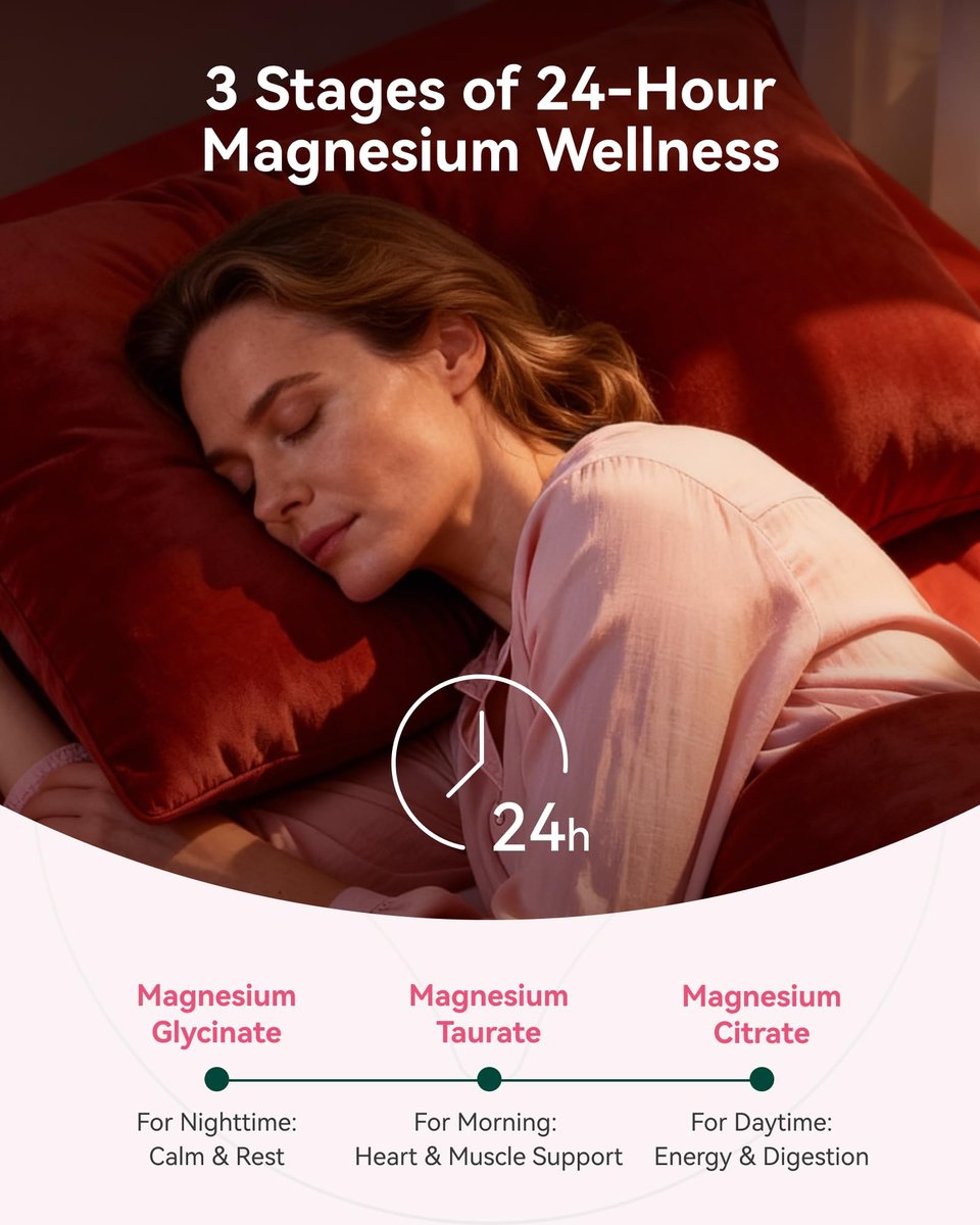 Magnesium Glycinat Plus Gummies 860 mg, Zuckerfrei, Nicht-GVO, Glutenfrei, Magnesium Gummis für Erwachsene & Kinder, Schlaf, Entspannung & Fokus, Magnesium Ergänzung für Frauen, Gemischter Beerengeschmack, 120 Stück