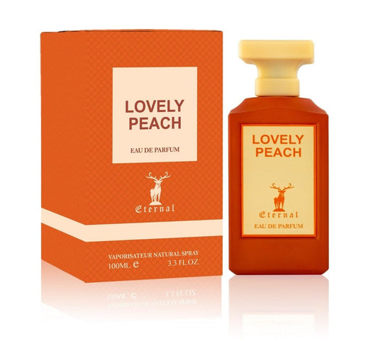 Maison d'Orient LOVELY PEACH Eau de Parfum 100 ml – Luxuriöser Pfirsich-, Rum- und Vanilleduft aus der Eternal Collection