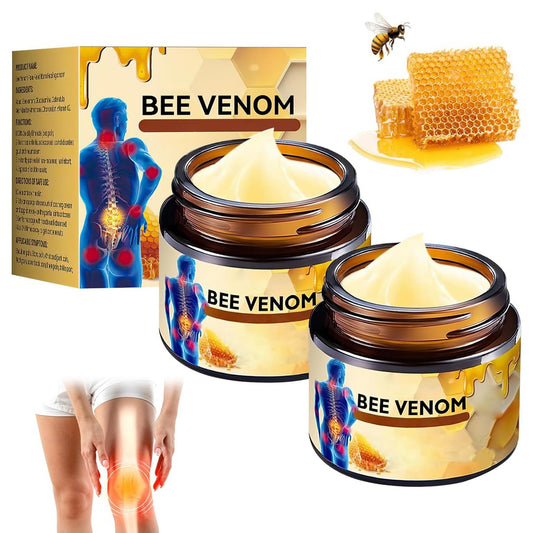 2er-Pack Bienen-Gift-Creme, MILEDY Bienen-Gift-Advanced-Creme, professionelles Bienen-Gift-Gel, feuchtigkeitsspendende Hautpflege