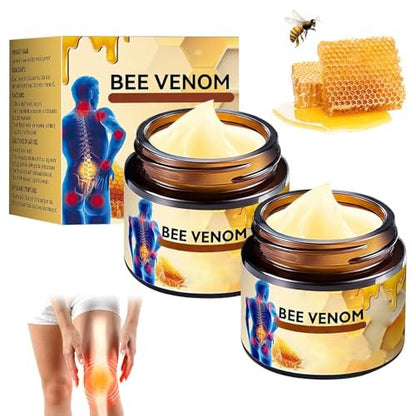 2er-Pack Bienen-Gift-Creme, MILEDY Bienen-Gift-Advanced-Creme, professionelles Bienen-Gift-Gel, feuchtigkeitsspendende Hautpflege