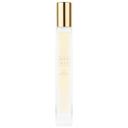 KAYALI Yum Boujee Marshmallow 81 Eau de Parfum Reisespray, 10 ml & Bonus Rosen-Augenpads