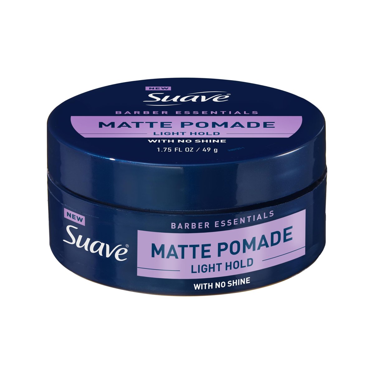 Suave Haar Pomade für Herren – Barber Essentials Styling, Leichter Halt und kein Glanz, Für verbesserte Haarform und Reduzierung von Frizz, 49,6 g