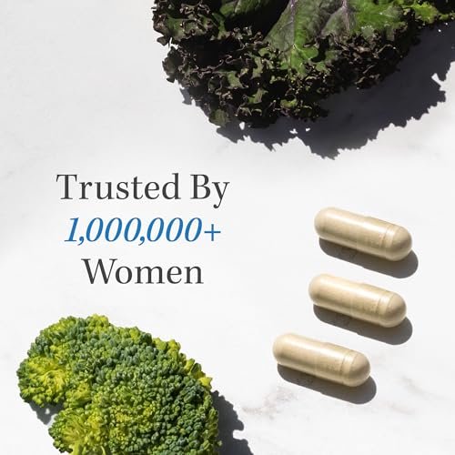Ovarialunterstützung für Hormonbalance bei Frauen | Gesunder Eisprung, Menstruationszyklus & reproduktive Gesundheit | DIM-Ergänzung mit Myo-Inositol & D-Chiro-Inositol & Folat-Komplex | 30-Tage-Vorrat
