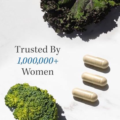 Ovarialunterstützung für Hormonbalance bei Frauen | Gesunder Eisprung, Menstruationszyklus & reproduktive Gesundheit | DIM-Ergänzung mit Myo-Inositol & D-Chiro-Inositol & Folat-Komplex | 30-Tage-Vorrat