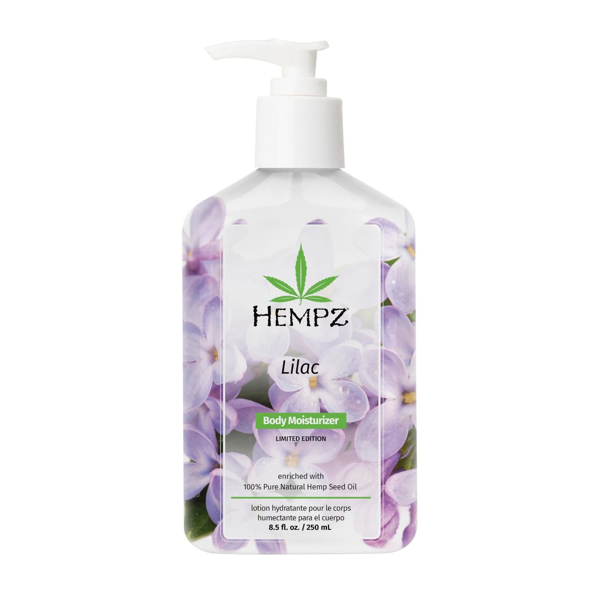 Hempz NEW Limited Edition Lilac Lotion, Feuchtigkeitsspendende Körperlotion für Hände und Füße 8,5 oz