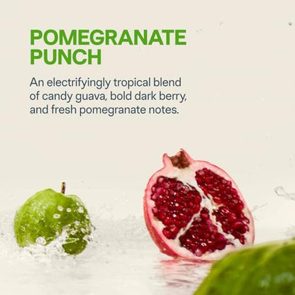 Liquid I.V.® Hydration Multiplier Sugar Free + Energy – Granatapfel Punsch | Elektrolyt-Pulver für Getränke | 1 Packung (14 Portionen)