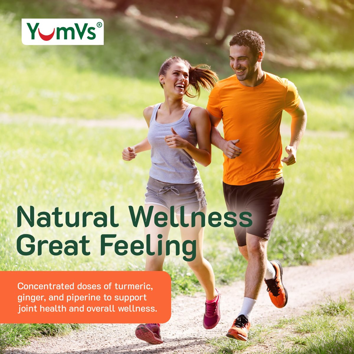 YUM-V'S Curcumin-Turmeric-Gummis – Extra Stark 250mg mit Schwarzem Pfeffer & Ingwer – Vegan & Non-GMO – Pfirsichgeschmack, 60 Stück