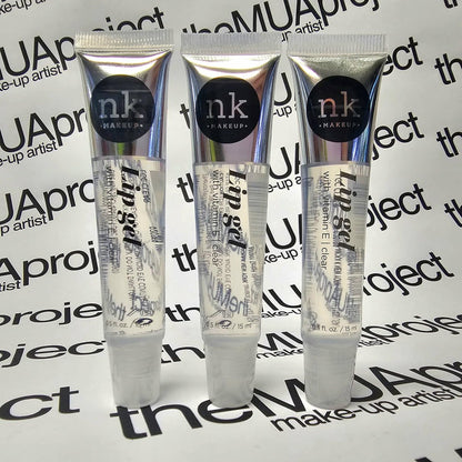 The Make-Up Artist Project 3er-Pack Klare Lipgele – Feuchtigkeitsspendende Lipglosse mit Vitamin E, extra glänzend und dickflüssig