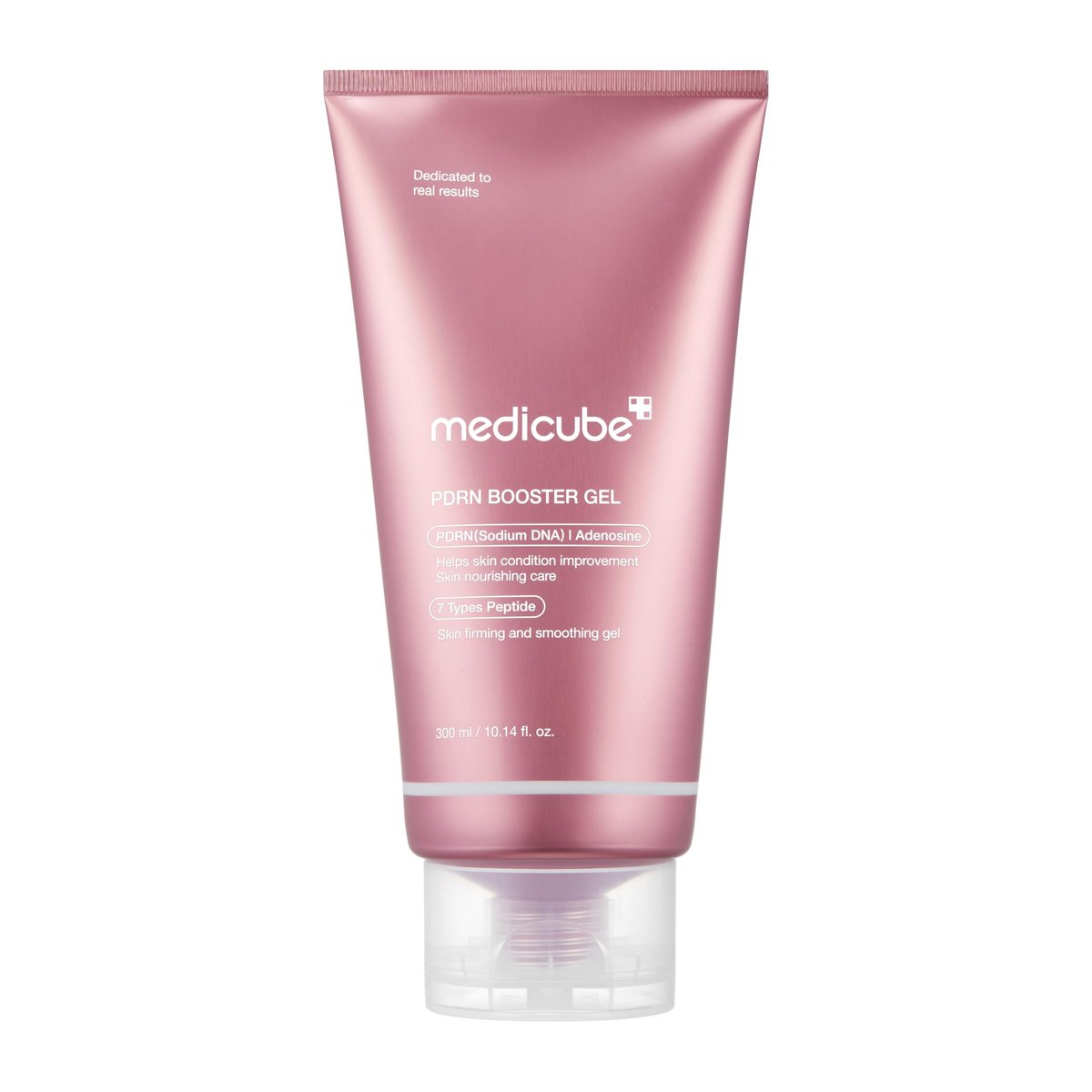 Medicube PDRN Booster Gel – Salmon-DNA, Peptide & Niacinamide für Gesichtsroller, Gua Sha & Booster Pro – Feuchtigkeitsspendende, straffende & glanzfördernde koreanische Gesichtspflege