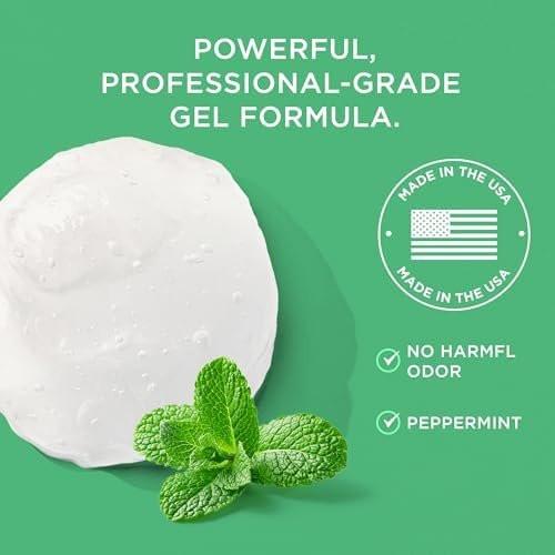 Lee Beauty Professional Gel Callus Remover für Füße - 8 oz - Pfefferminz Schnellwirkende Formel, Extra Stark für rissige Fersen & abgestorbene Haut (1er Pack)