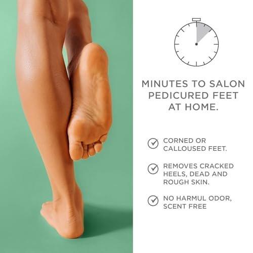 Lee Beauty Professional Gel Callus Remover für Füße - 8 oz - Pfefferminz Schnellwirkende Formel, Extra Stark für rissige Fersen & abgestorbene Haut (1er Pack)
