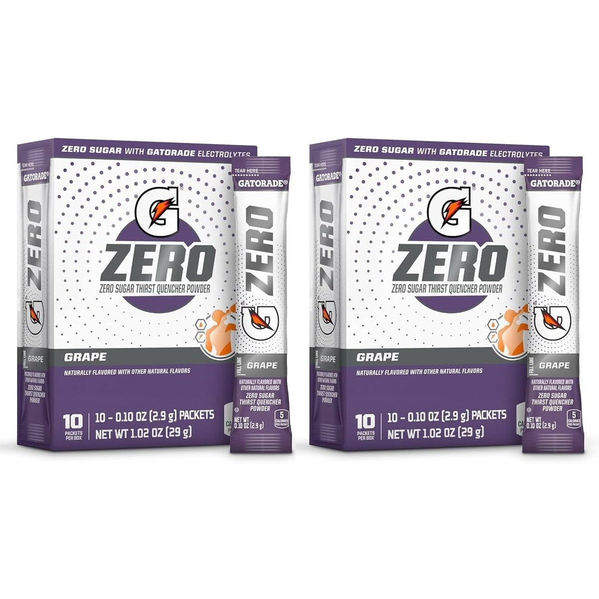 First Leaf G Zero Pulverbeutel mit Elektrolyten, Vitaminen und ohne Zucker, 20 Stück (2er-Pack) (20 Beutel, Traube)