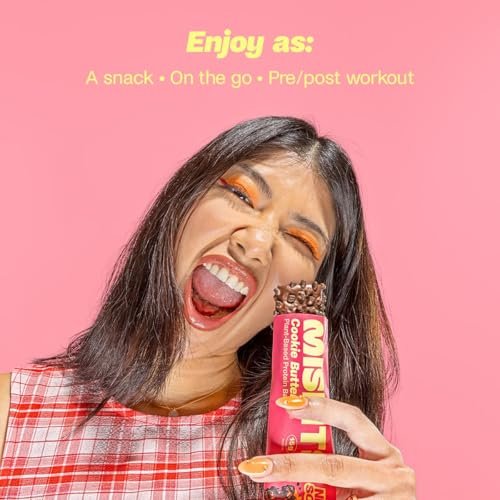 Misfits Protein Bar Variety Pack | 14-15g Protein, 1g Zucker, pflanzlich, Low Carb, glutenfrei – Probierpaket mit 5 Riegeln in verschiedenen Geschmacksrichtungen